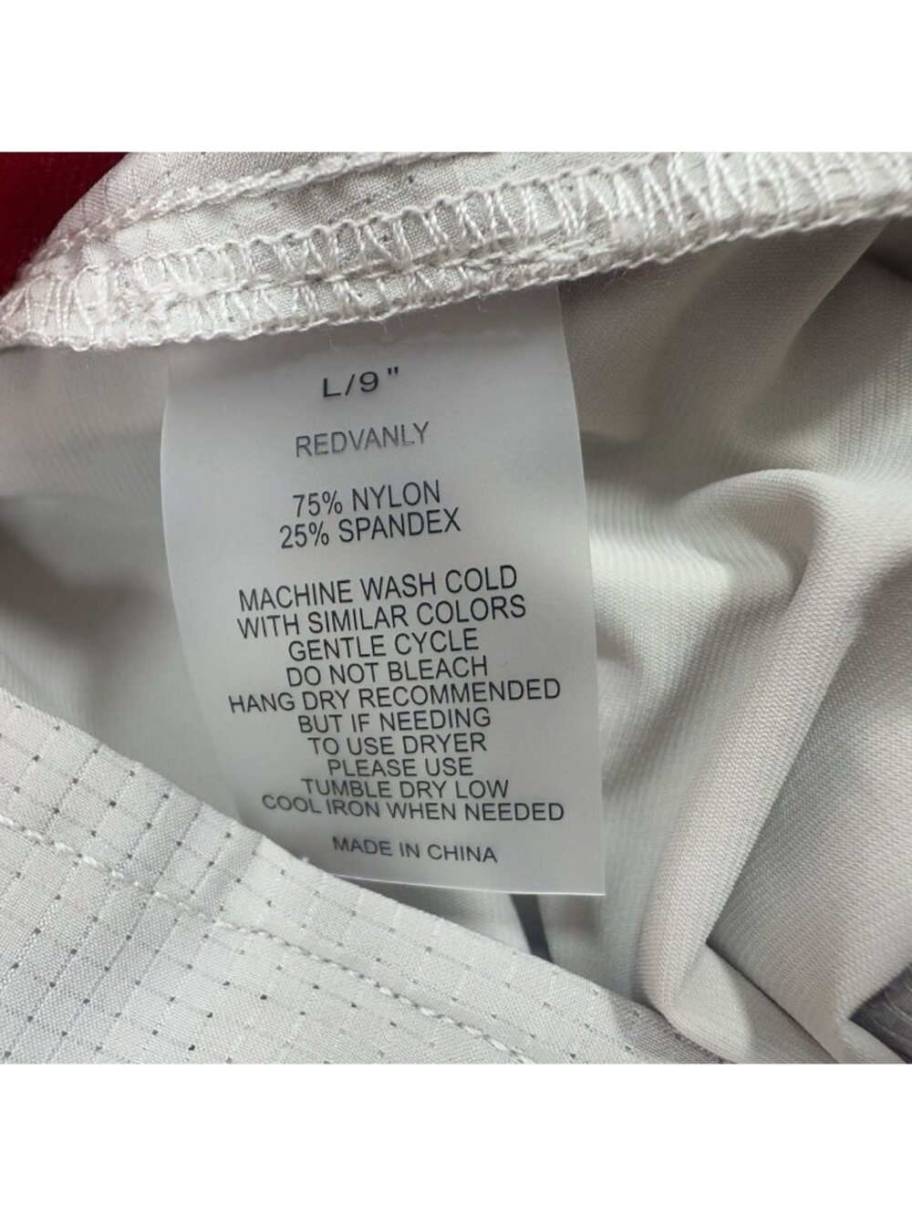 Redvanly Mens Hanover Pull On Golf Shorts 9" Size Large Lightweight Performance - Picture 9 of 11